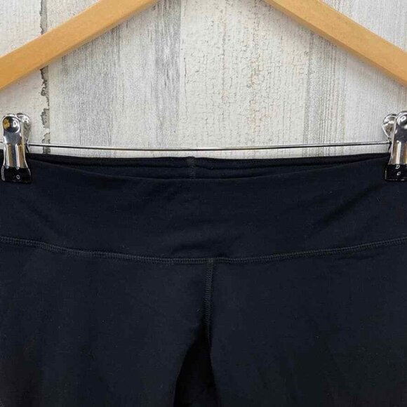 Patagonia Workout Leggings‎ Small Black Nylon Polyester Crop Drawstring Waist - Picture 2 of 8